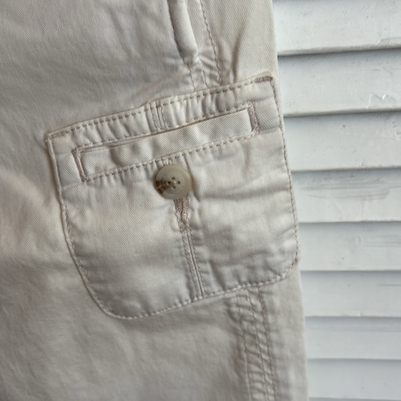 Hollister Off-White Cargo Pants - Picture 3 of 7